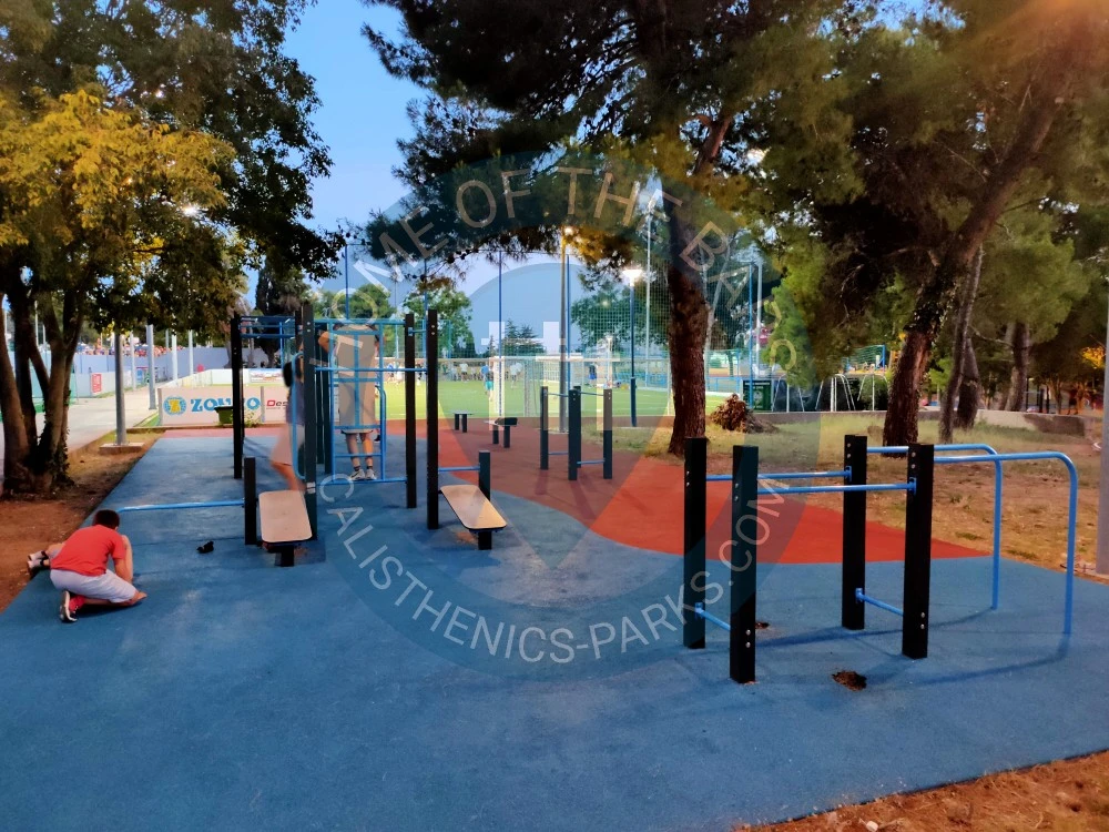 Exercise Park - Street workout park Višnjik “Beta” - Športski centar Višnjik – Zadar - countries. - Spot