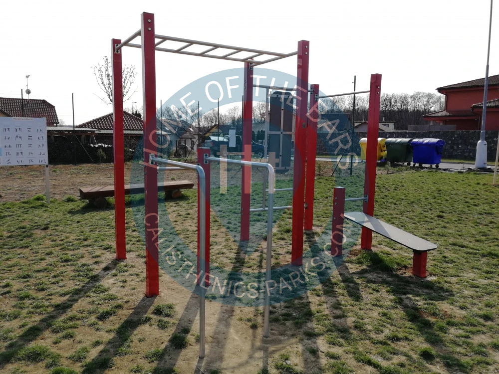 Rimavská Sobota - Calisthenics Stations - Street workout park Rimavská Sobota - Slovakia - Spot