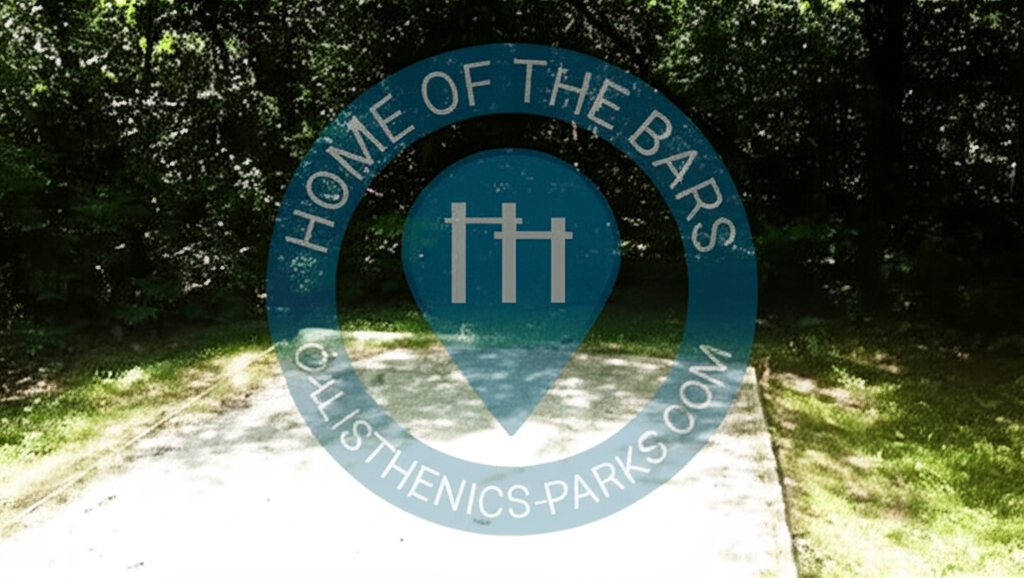 Calisthenics park in County Recreation Center, Fitness Trail (1.4 Miles), Ann Arbor, Washtenaw County, Michigan, 48108, United States