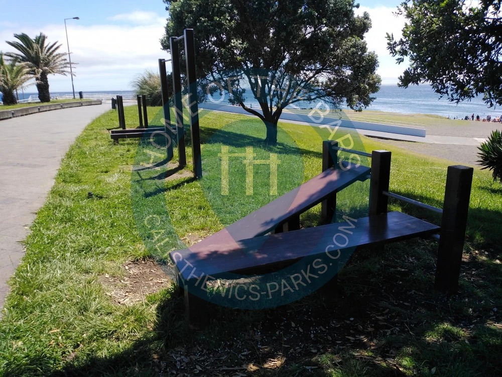 Calisthenics park in Rua de São Caetano, Rosto do Cão (Livramento), Ponta Delgada, Açores, 9500-702, Portugal