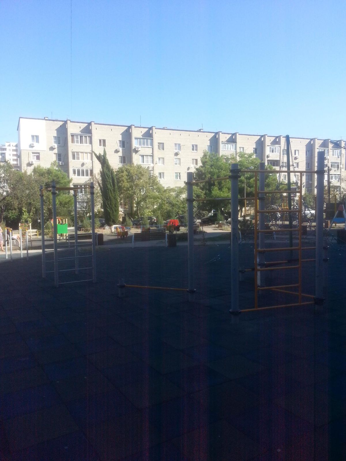 Calisthenics park in Полевая улица, Толстый мыс, Геленджик, городской округ Геленджик, Краснодарский край, Южный федеральный округ, 353461, Россия
