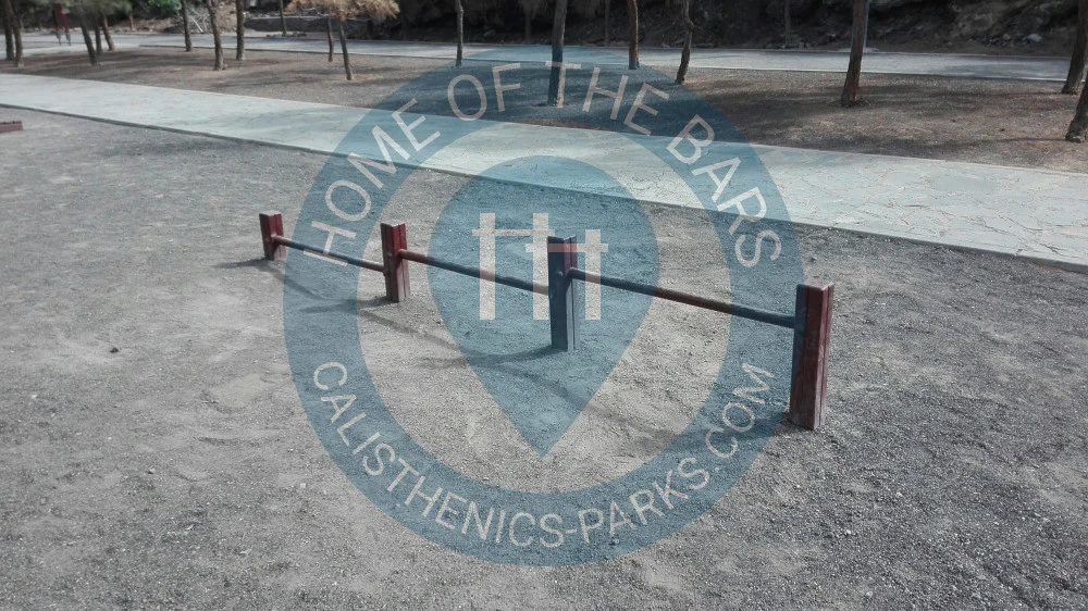 Calisthenics park in Monumento Natural del Roque de Jama, Carretera General del Sur, El Roque, Arona, Santa Cruz de Tenerife, Canarias, 38620, España