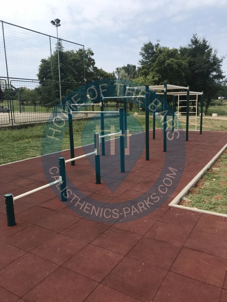 Funtana - Outdoor Exercise Gym - Sportplatz - Croatia - Spot