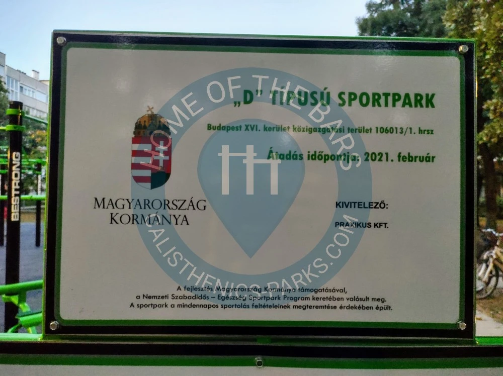 Calisthenics Facility - Budapest - Outdoo Gym Jokai ltp. - Hungary - Spot