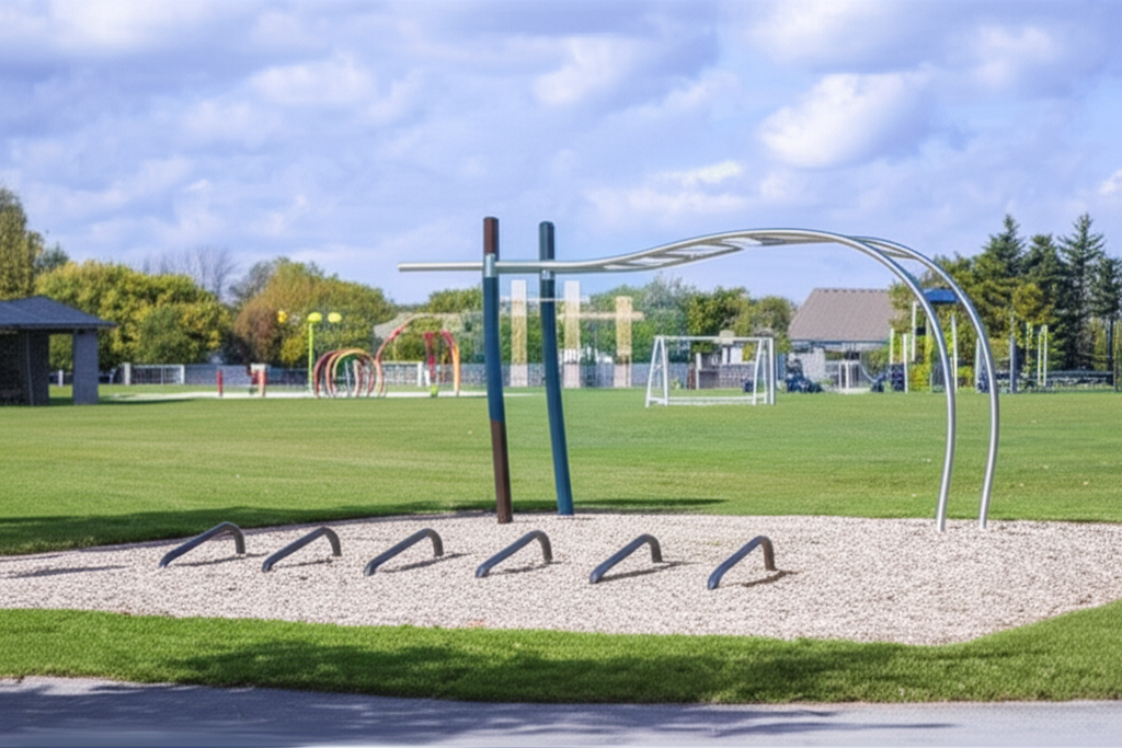 Virgil (ON)- Outdoor Exercise Park - Centennial Sports Park - Canada - Spot