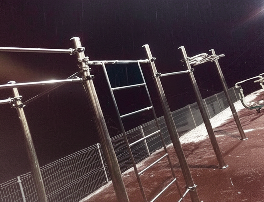 Hrastnik - Street Workout Park - Stadion - Slovenia - Spot