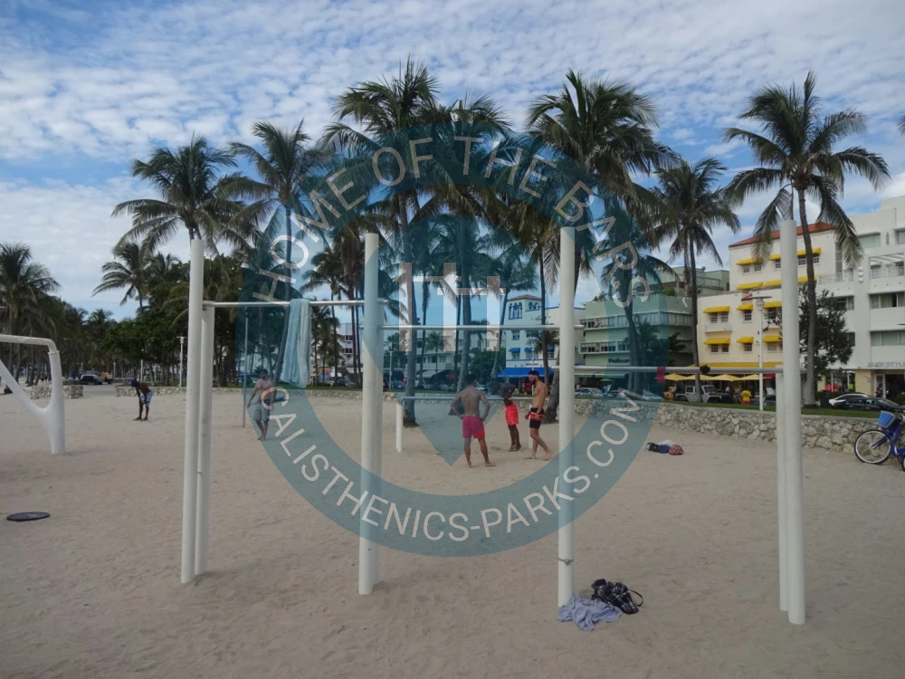 Miami Beach - Outdoor Fitness Corner - Lummus Park - United States - Spot