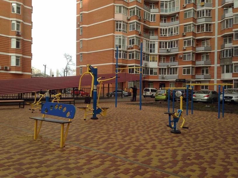 Outdoor Gym - Odessa - Odessa - Street Workout Park - ЖК Романовский - Ukraine - Spot