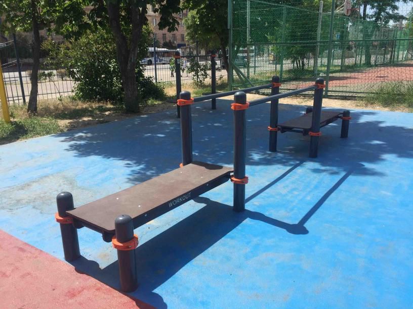 Outdoor Gym - Volgograd - Volgograd - Aire de Fitness - Улица Рабоче-Крестьянская - Russia - Spot