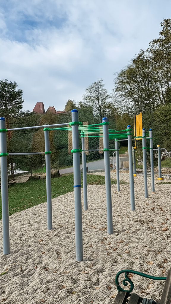 Exercise Park - Leobendorf - Calisthenics Gym Franz Haas Stadion - Austria - Spot