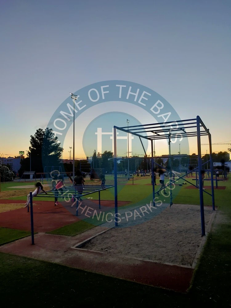 Calisthenics park in Športski centar Višnjik, Domovinskog rata, Mjesni odbor Višnjik, Zadar, Grad Zadar, Zadarska županija, 23000, Hrvatska