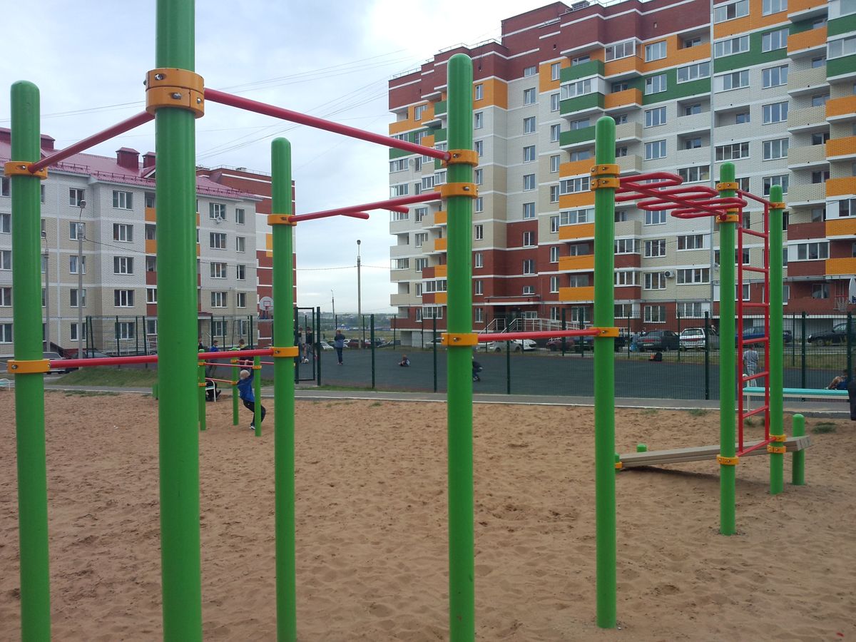 Outdoor Gym - Izhevsk - Izhevsk - Street Workout Park - Садовод - Russia - Spot