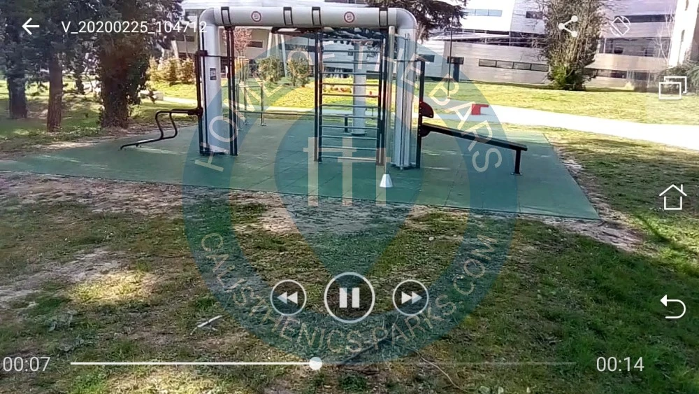 Outdoor Gym - Forlì - Parco Calisthenics Campus universitario - Italy - Spot