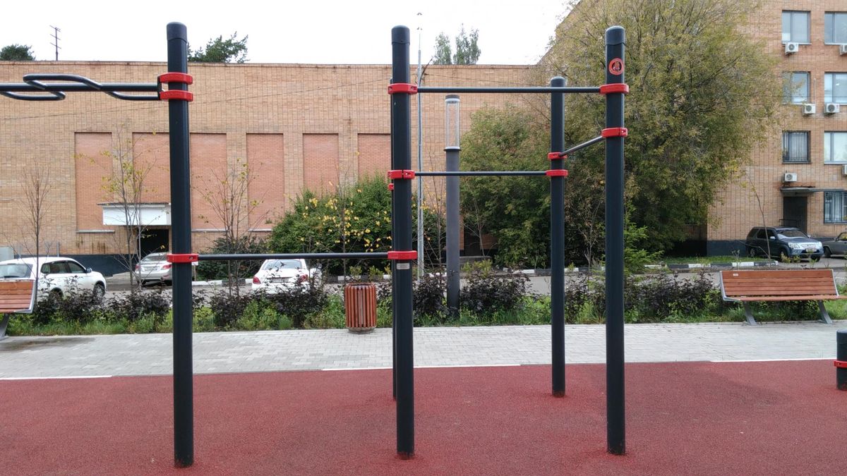 Outdoor Gym - Krasnogorsk - Krasnogorsk - Street Workout Park - Кантата - Russia - Spot