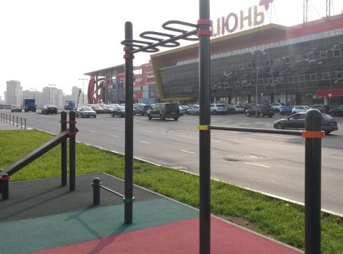 Outdoor Gym - Mytishchi - Mytishchi - Street Workout Park - Mori Cinema - Russia - Spot
