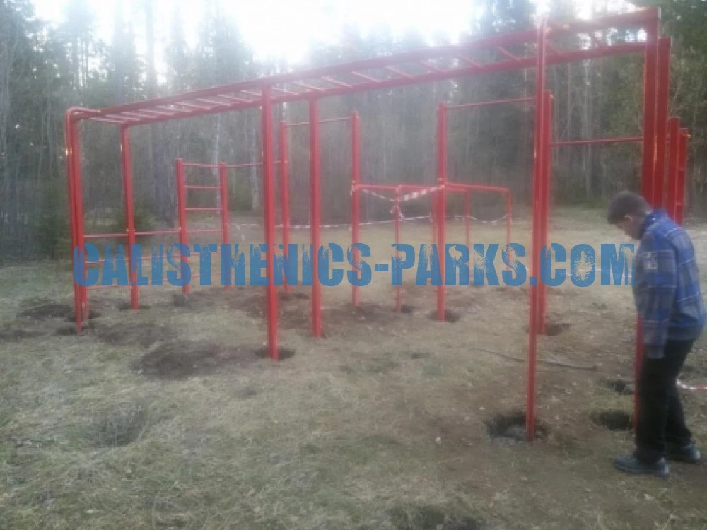Kostomuksha - Street Workout Park - Russia - Spot