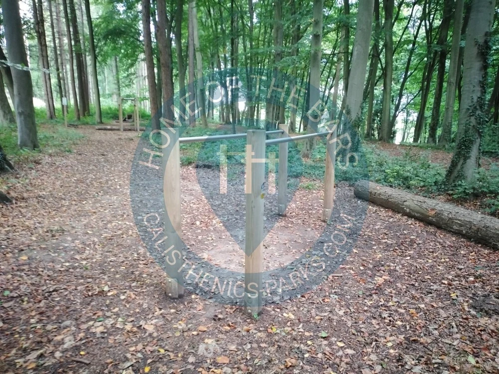 Fitness Trail - Eu - Forêt près du château d'Eu - France - Spot