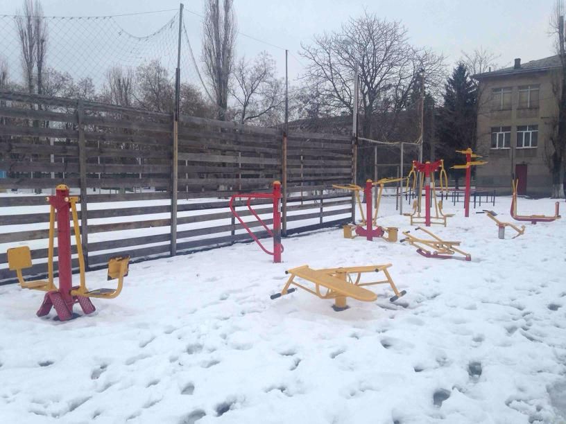 Outdoor Gym - Odessa - Odessa - Fitness Park - Детская Областная Клиническая Больница - Ukraine - Spot