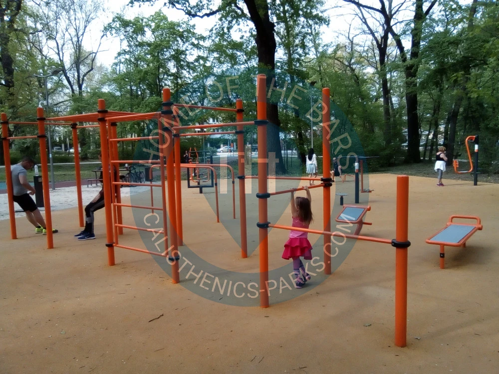Exercise Stations - Szeged - Liget calisthenics park - Hungary - Spot