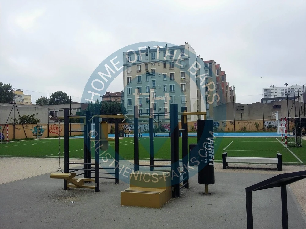 Fitness Trail - Aubervilliers - Outdoor Gym Aubervilliers, rue Emma Chenu - France - Spot