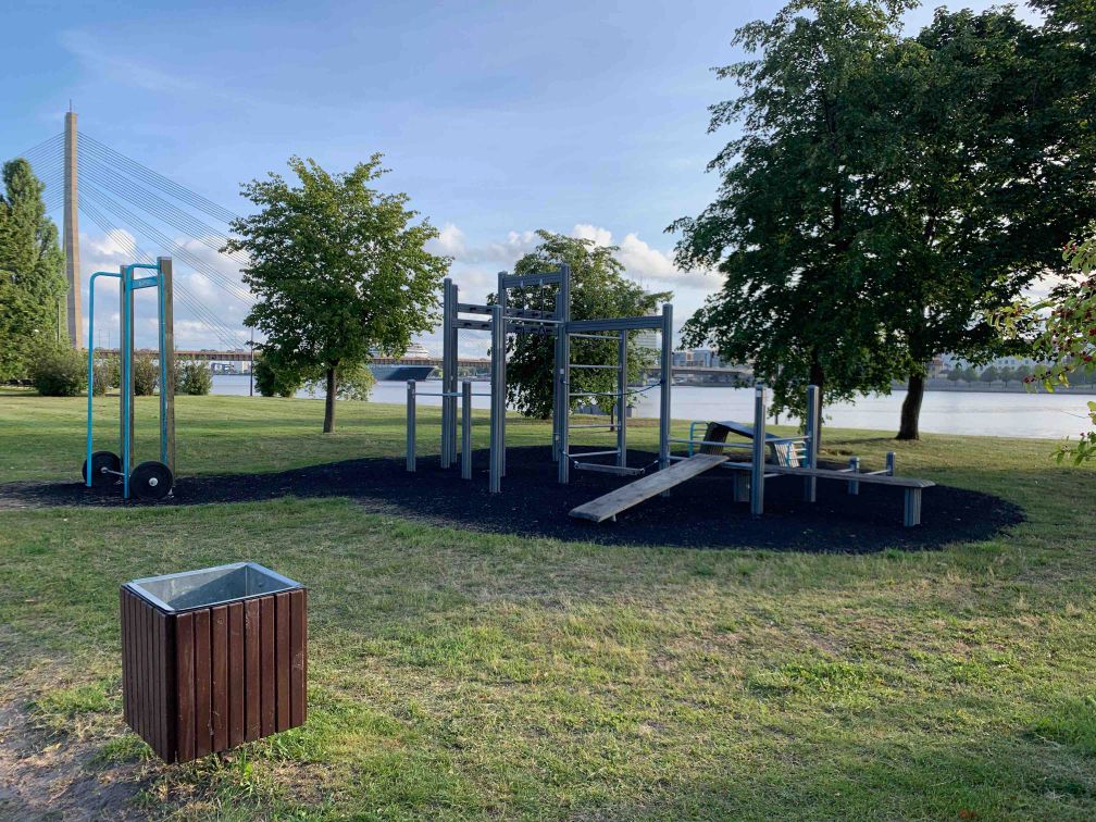 Riga - Calisthenics Equipment - Lappset - Vanšu tilts - Latvia - Spot