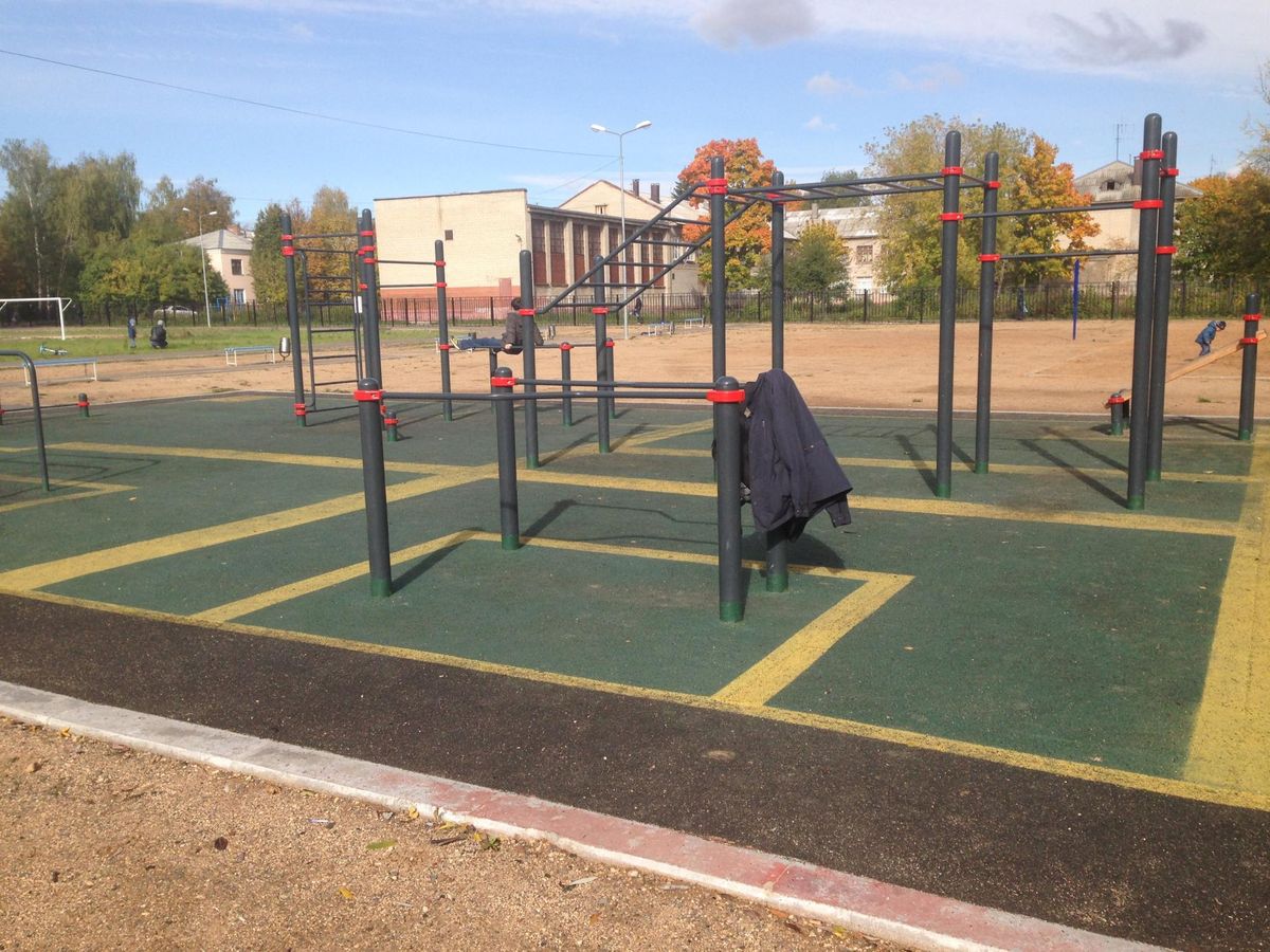 Outdoor Gym - Ivanovo - Ivanovo - Fitness Park - Почта России 153032 - Russia - Spot