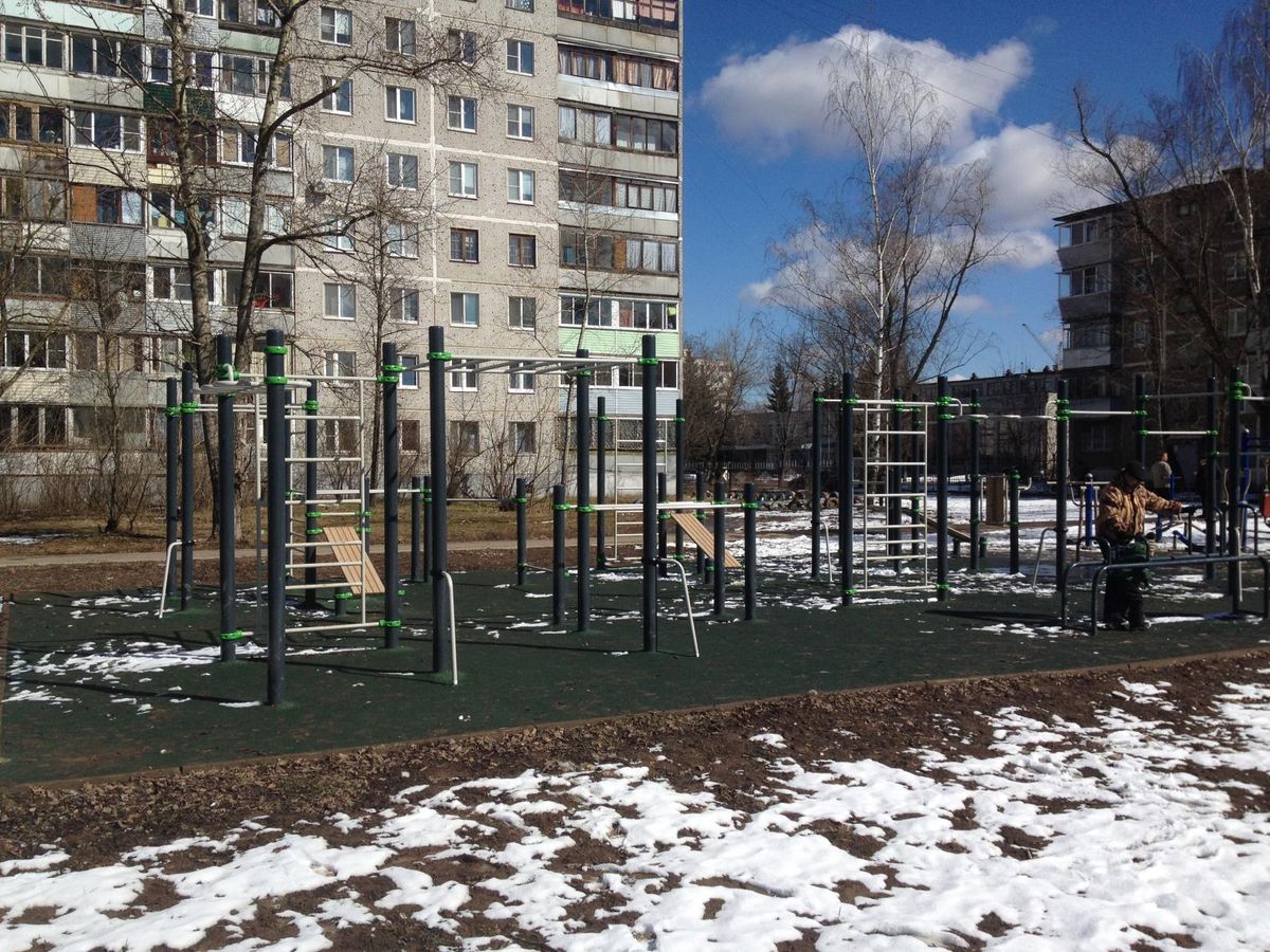 Outdoor Gym - Orekhovo-Zuyevo - Orekhovo-Zuyevo - Street Workout Park - Ул Набережная - Russia - Spot