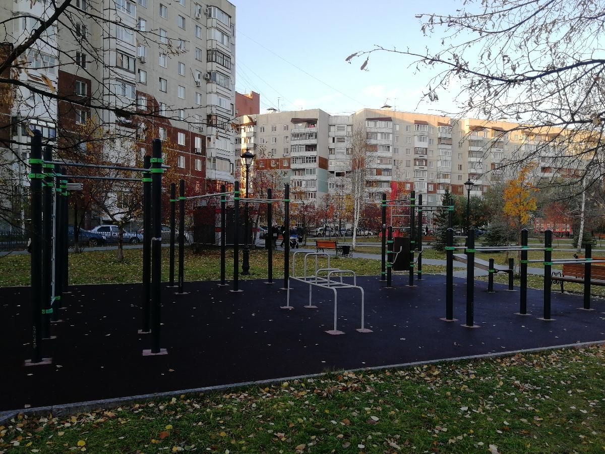 Outdoor Gym - Tyumen - Tyumen - Calisthenics Gym - Сквер Победы - Russia - Spot