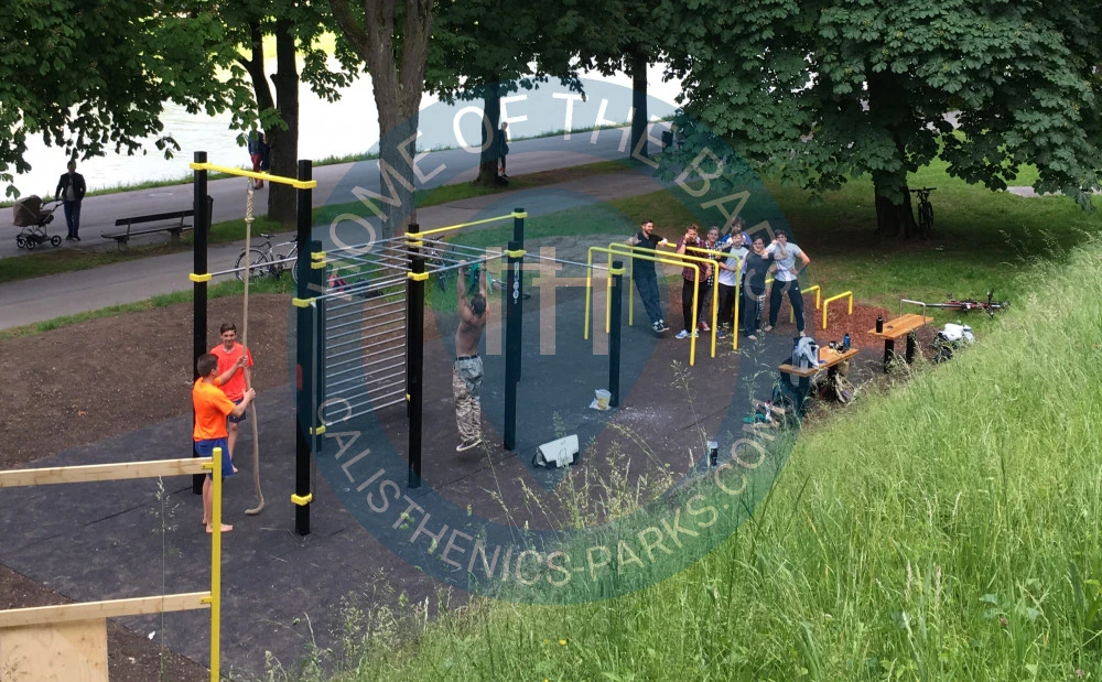 Salzburg - Barzflex Workout Park - Franz-Josef-Kai - Austria - Spot