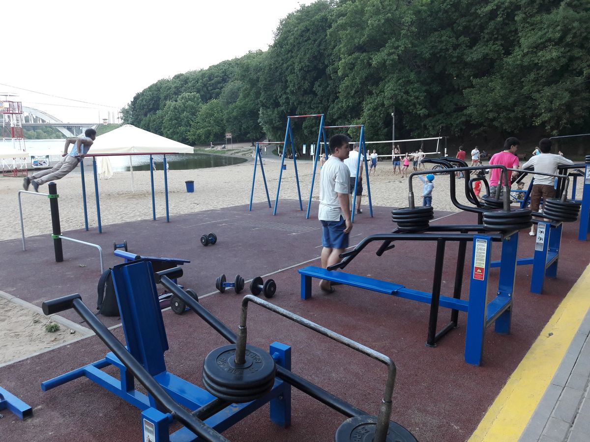 Outdoor Gym - Khimki - Khimki - Street Workout Park - Пляж «Химки» - Russia - Spot