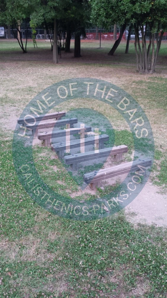 Calisthenics park in Borgo San Rocco, Ravenna, Emilia-Romagna, 48121, Italia