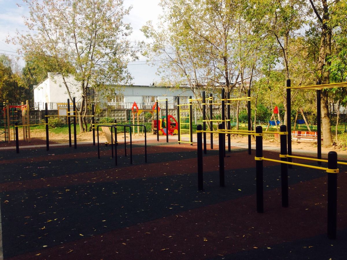 Outdoor Gym - Tomilino - Tomilino - Street Workout Park - Улица Гаршина - Russia - Spot