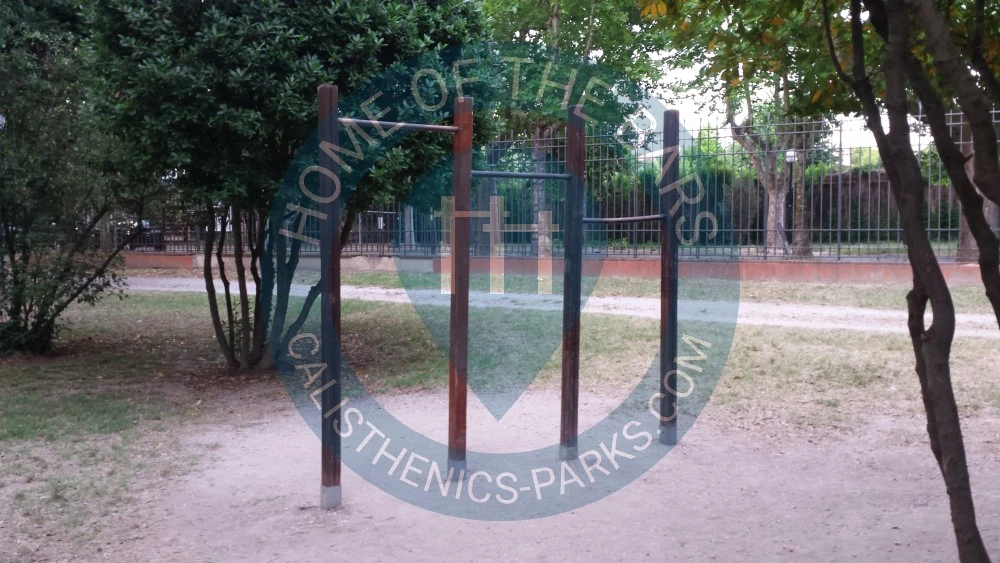 Calisthenics park in Borgo San Rocco, Ravenna, Emilia-Romagna, 48121, Italia