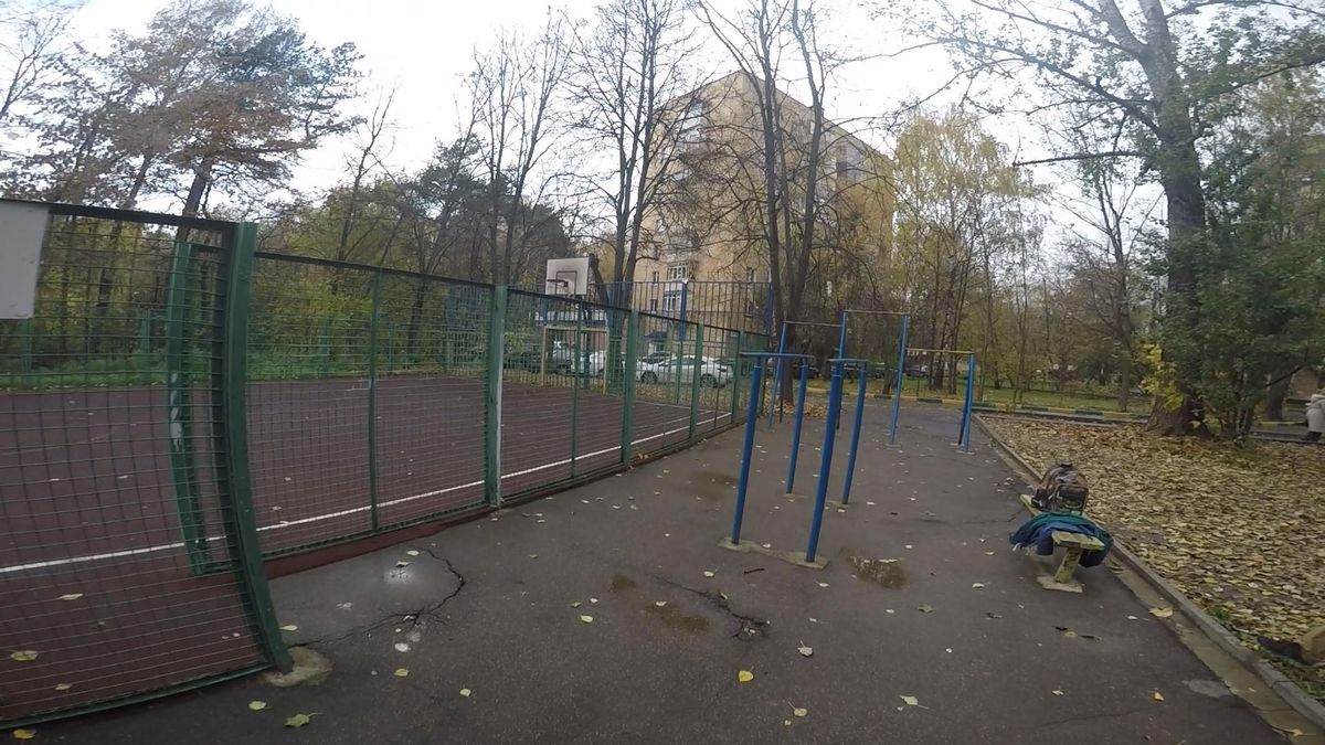 Fitness Trail - Exercise Stations - Khimki - Outdoor Gym - Пляж Левый Берег - Russia - Spot