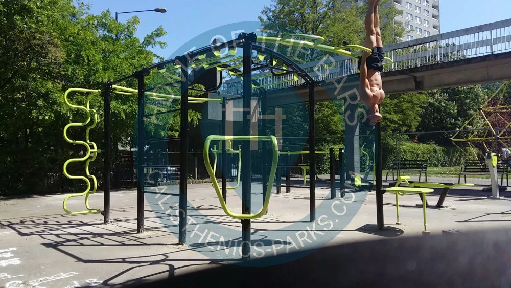 London - Outdoor Gym - Sir John McDougall Gardens - United Kingdom - Spot