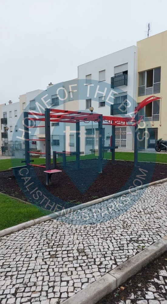 Calisthenics park in Rua do Parque, Matarraque, São Domingos de Rana, Cascais, Lisboa, 2785-366, Portugal