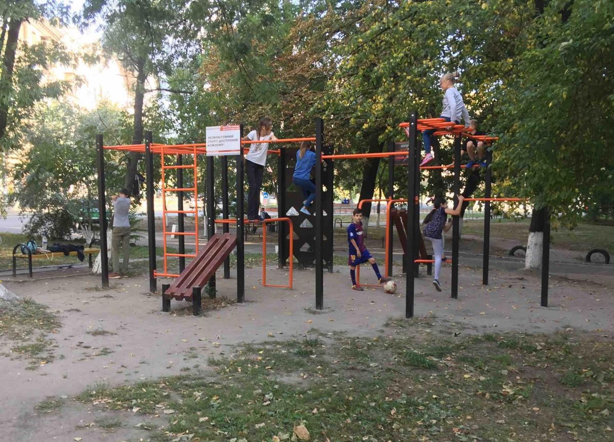 Fitness Park - Kyiv - Kyiv - Aire de Fitness - Детская Площадка - Ukraine - Spot