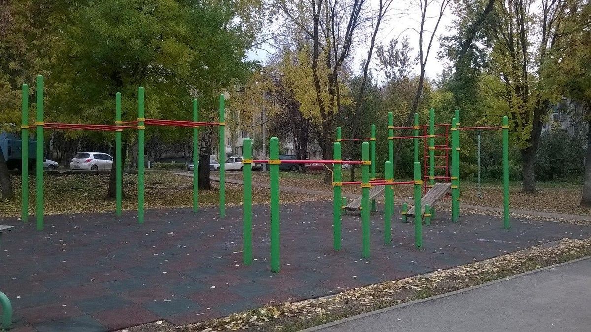Outdoor Gym - Ufa - Ufa - Aire de Fitness - Lim - Russia - Spot