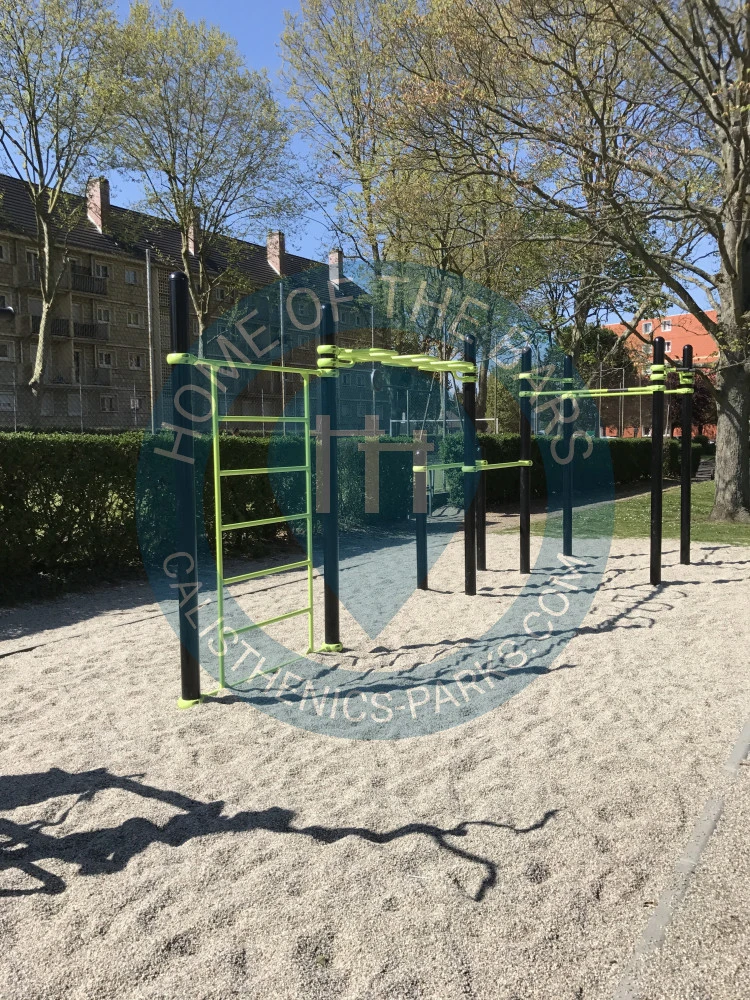 Rouen - Street Workout Park - Rue Jules Guesde - France - Spot