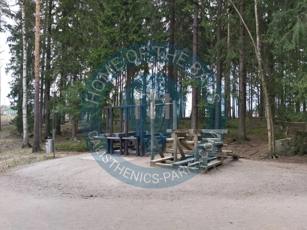 Calisthenics Facility - Helsinki - Hallainvuoren ulkoliikuntapaikka - Finland - Spot