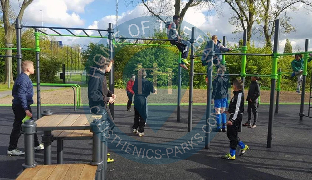 Vlaardingen - Calisthenics Park - CWO-Nieuwelantpark - Netherlands - Spot
