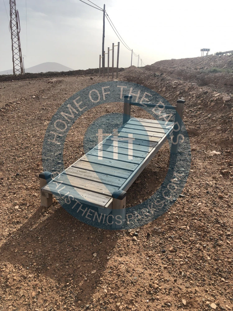 Calisthenics park in FV-20, Tiscamanita, Tuineje, Las Palmas, Canarias, 35629, España