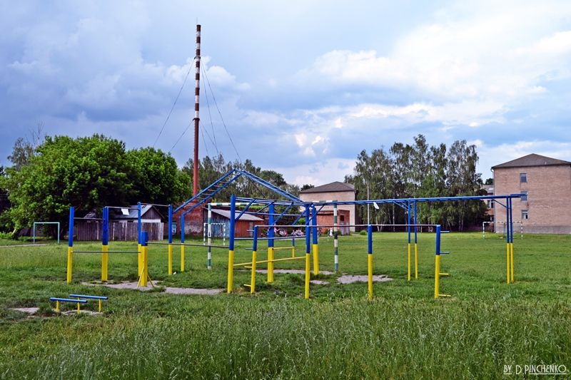 Outdoor Gym - Сосниця - Сосниця - Street Workout Park - Отаман - Ukraine - Spot