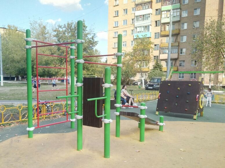 Outdoor Gym - Stupino - Stupino - Street Workout Park - Sberbank of Russia - Russia - Spot