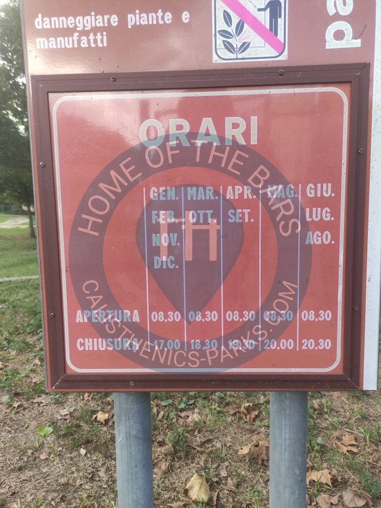 Calisthenics park in 
Address
                                    Viale Felice Cavallotti 10, 35124 Padua Padua, Italy
                            