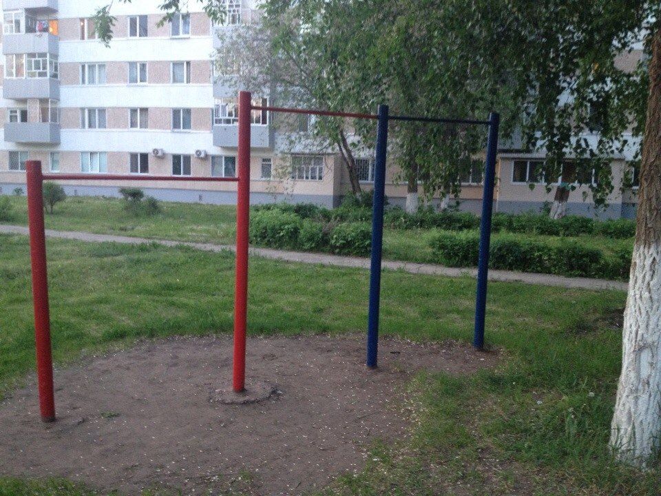 Calisthenics park in Парк аттракционов, Автозаводский проспект, Автозаводский район, Набережные Челны, городской округ Набережные Челны, Татарстан, Приволжский федеральный округ, 423821, Россия