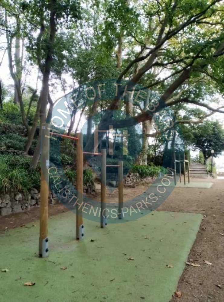 Calisthenics park in Jardins do Palácio de Cristal, Rua de Dom Manuel II, Vilar, Lordelo do Ouro e Massarelos, Porto, 4050-346, Portugal