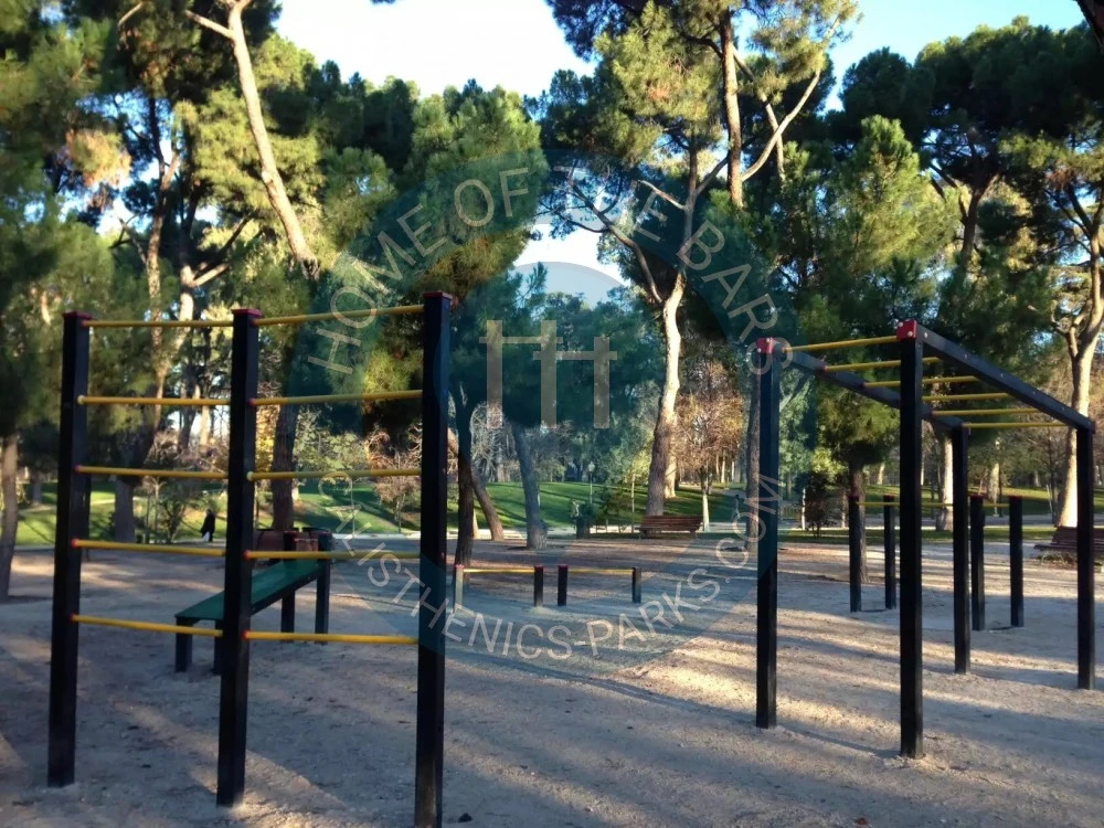 Madrid - Calisthenics Park - Parque de Retiro - Spain - Spot