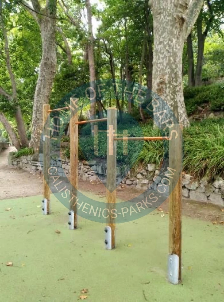 Calisthenics park in Jardins do Palácio de Cristal, Rua de Dom Manuel II, Vilar, Lordelo do Ouro e Massarelos, Porto, 4050-346, Portugal