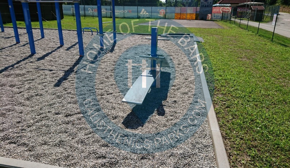 Calisthenics park in Waldarena, Sportplatzstraße, Selpritsch, Velden am Wörther See, Bezirk Villach-Land, Kärnten, 9220, Österreich